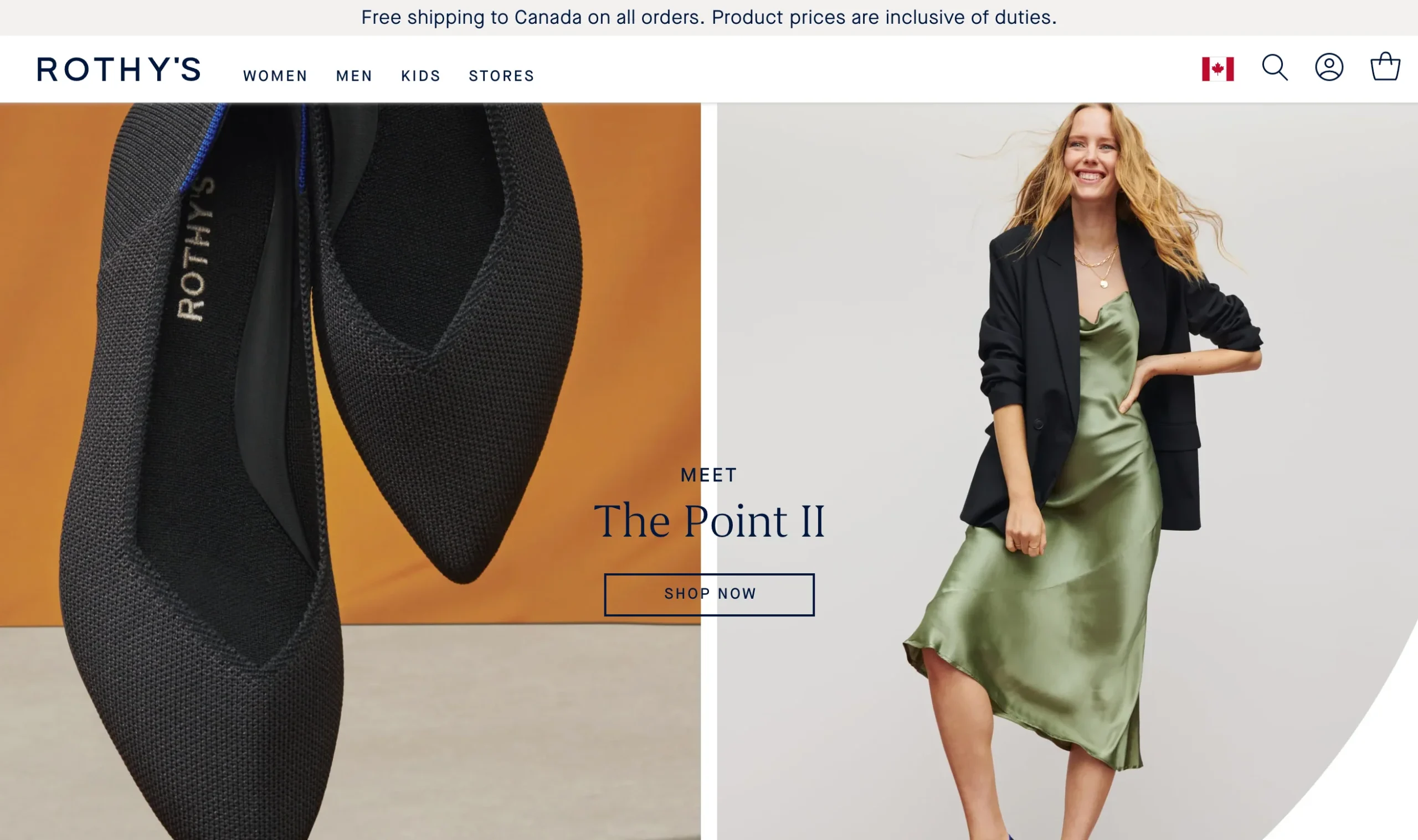 eCommerce Fashion store Shopify