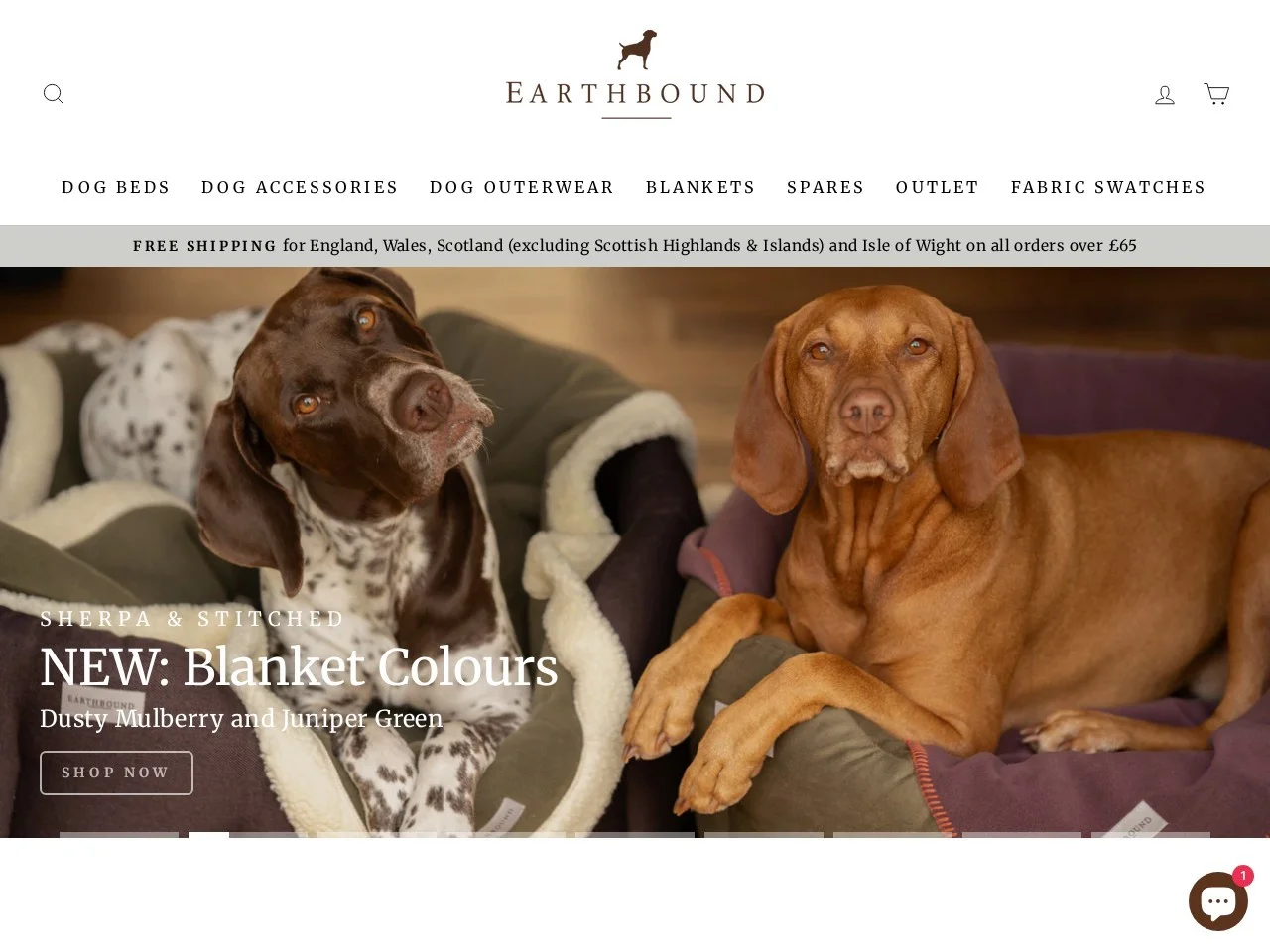 Earthbound WooCommerce case study screenshot